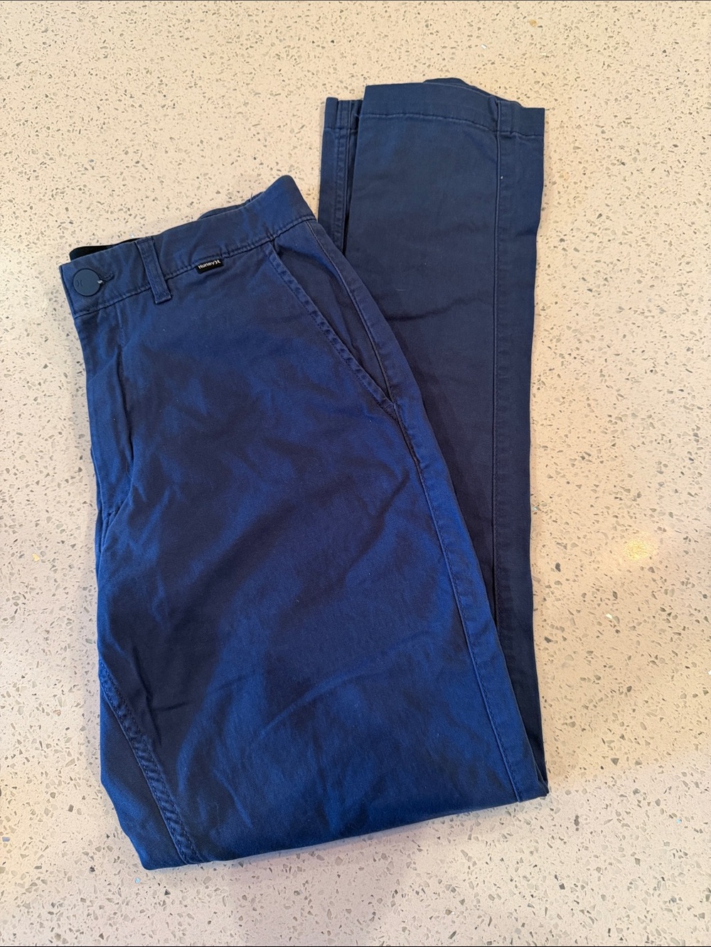Men's Hurley Navy Chino Pants - Classic Casual Fit